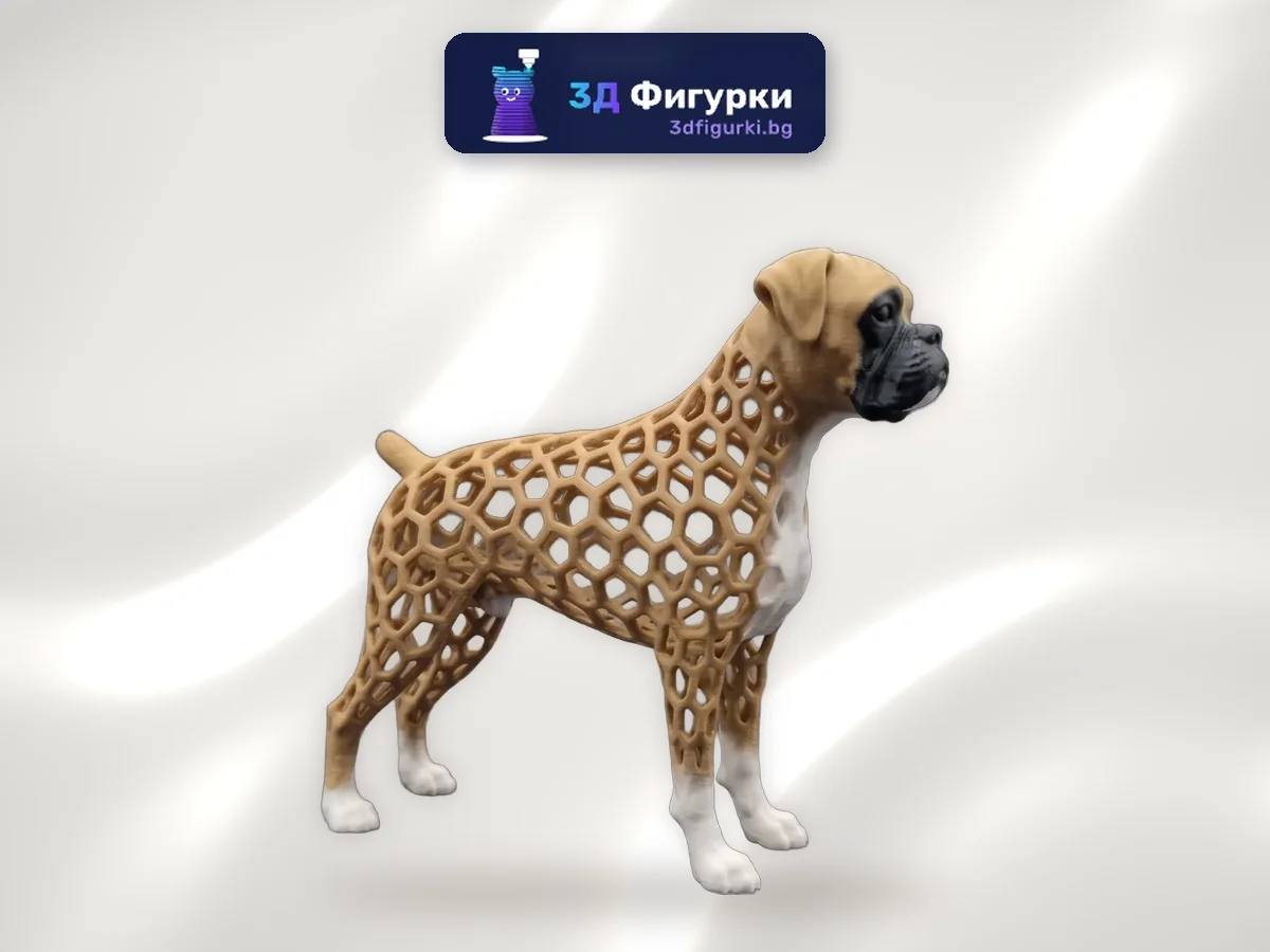 Ажурна фигурка Боксер