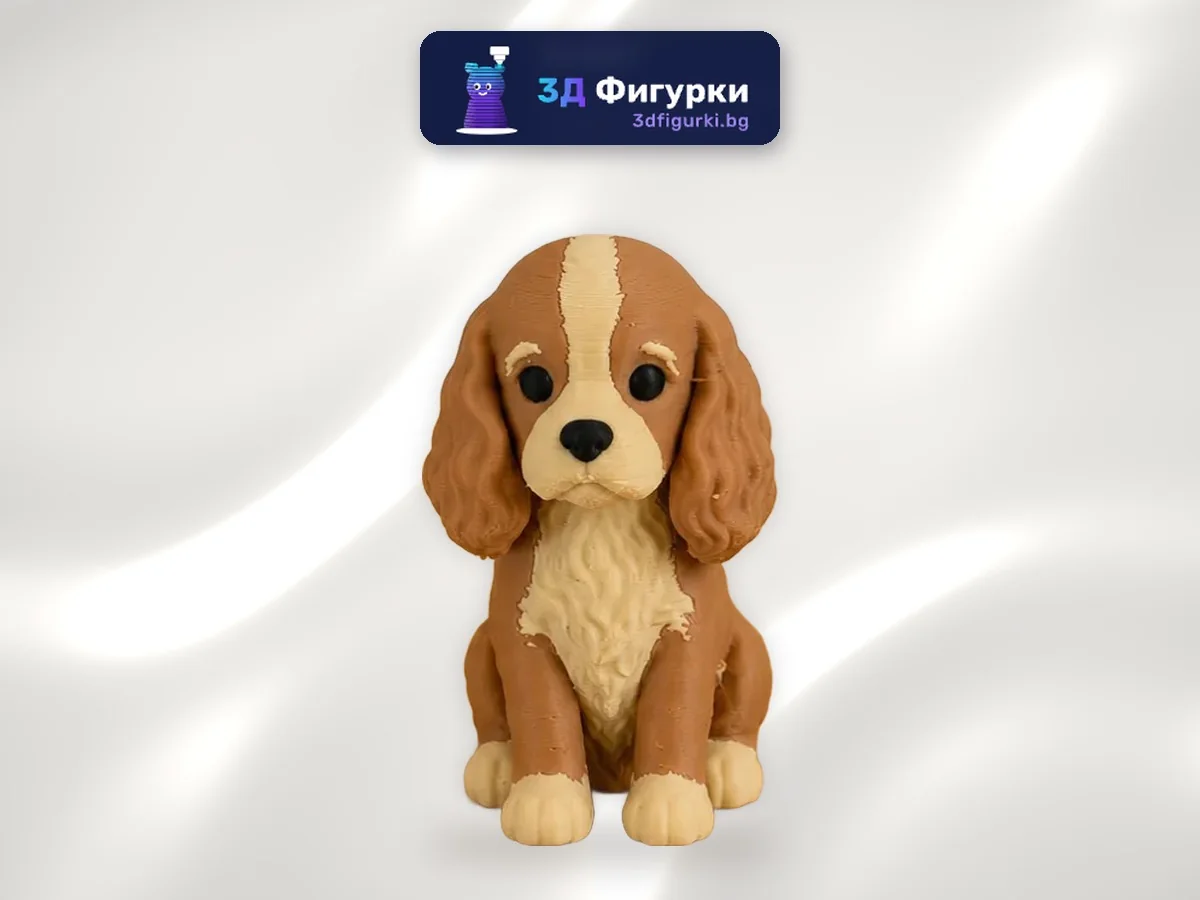 Фигурка Кокер шпаньол кученце