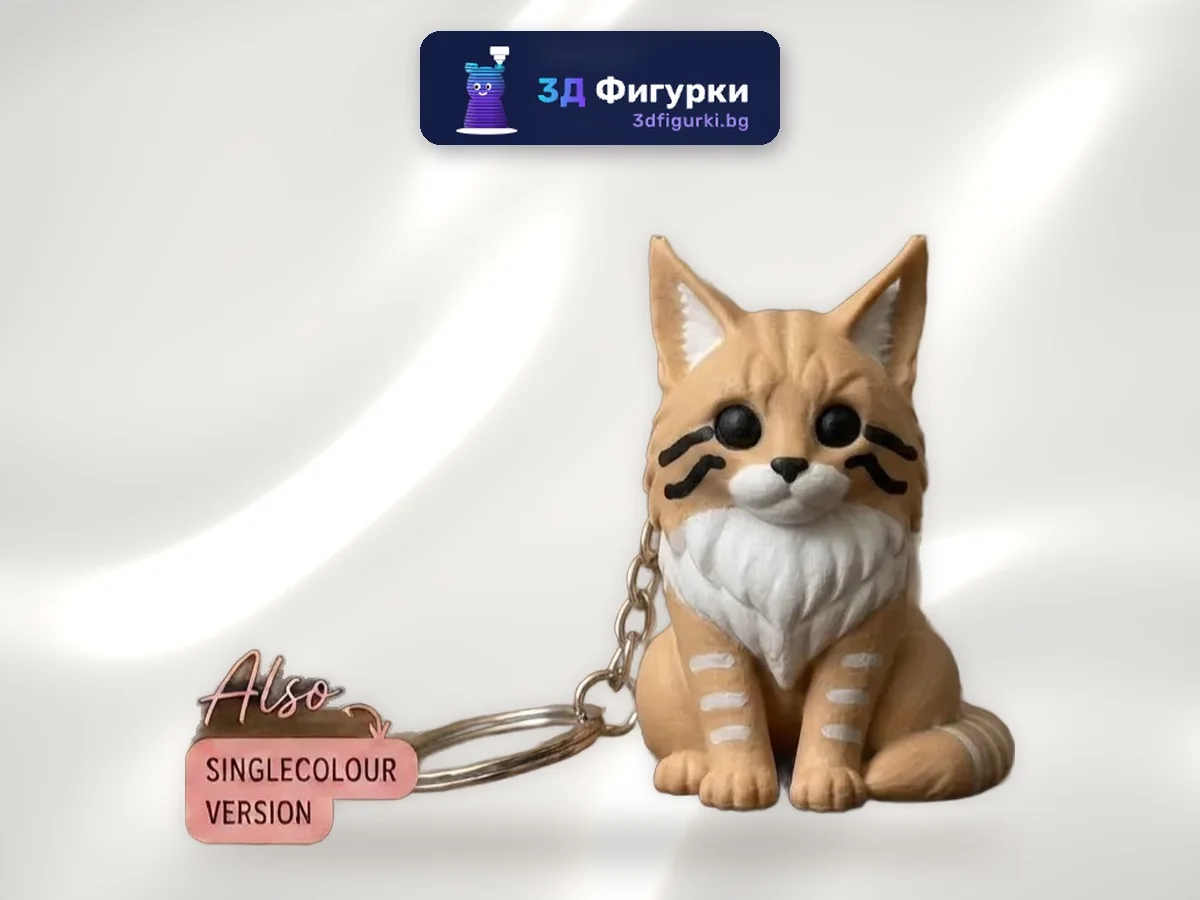 Ключодържател Мейн куун, коте